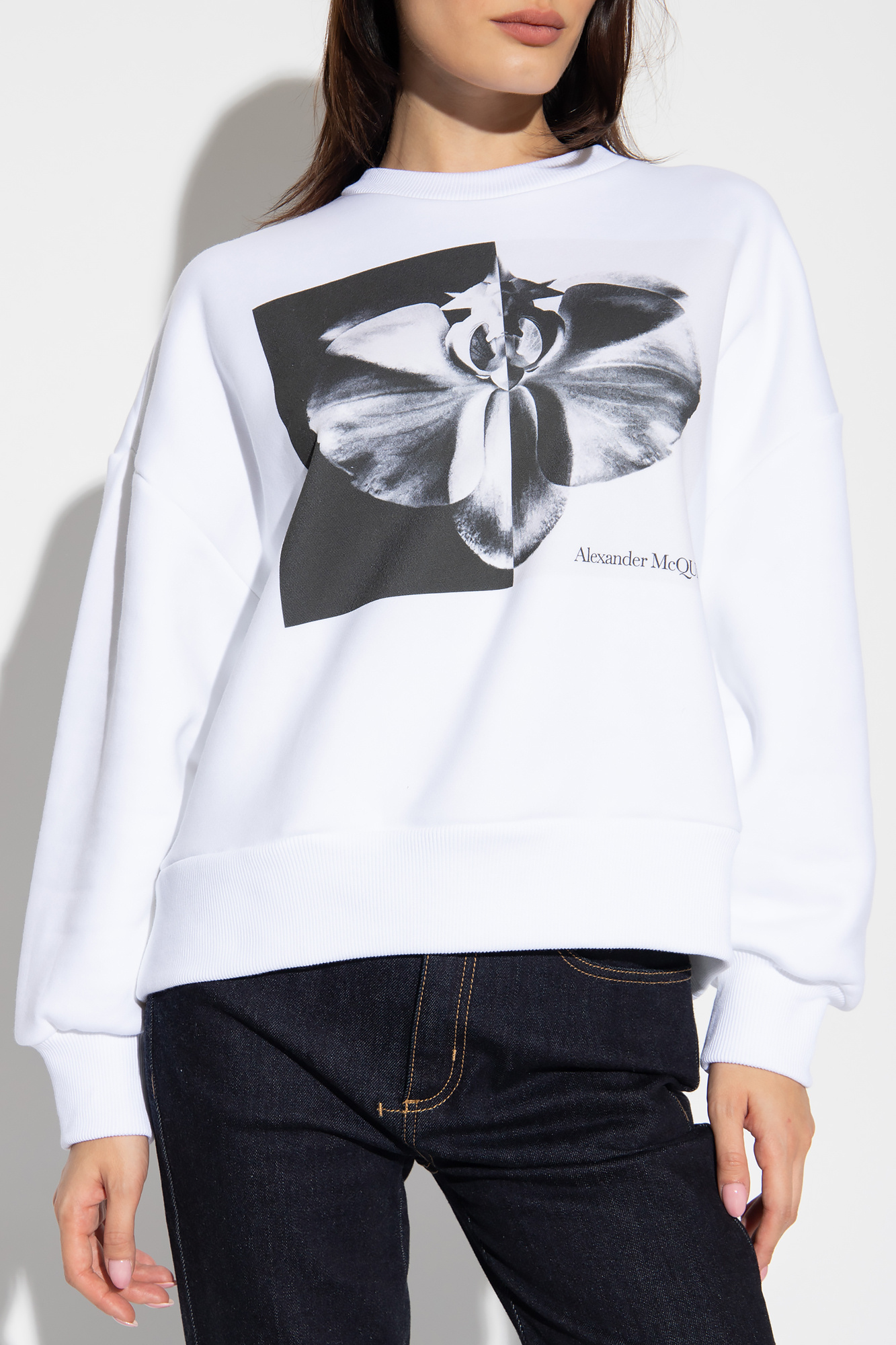 Alexander mcqueen outlet sweatshirt womens